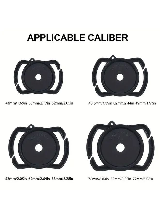ABS Lens Cap Keeper Anti Loss Clip Strap Buckle For 72mm 82mm 77mm DSLR Cameras - Image 3