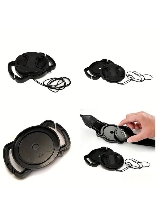 ABS Lens Cap Keeper Anti Loss Clip Strap Buckle For 72mm 82mm 77mm DSLR Cameras - Image 2