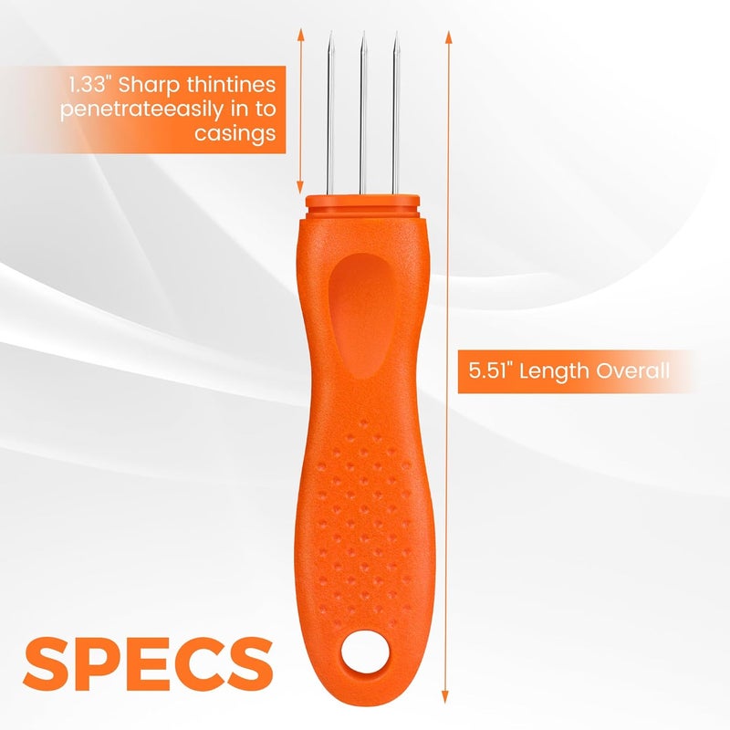 Wutfly 5.5 inch long 3 sharp prongs Sausage Pricker Tool - Image 2