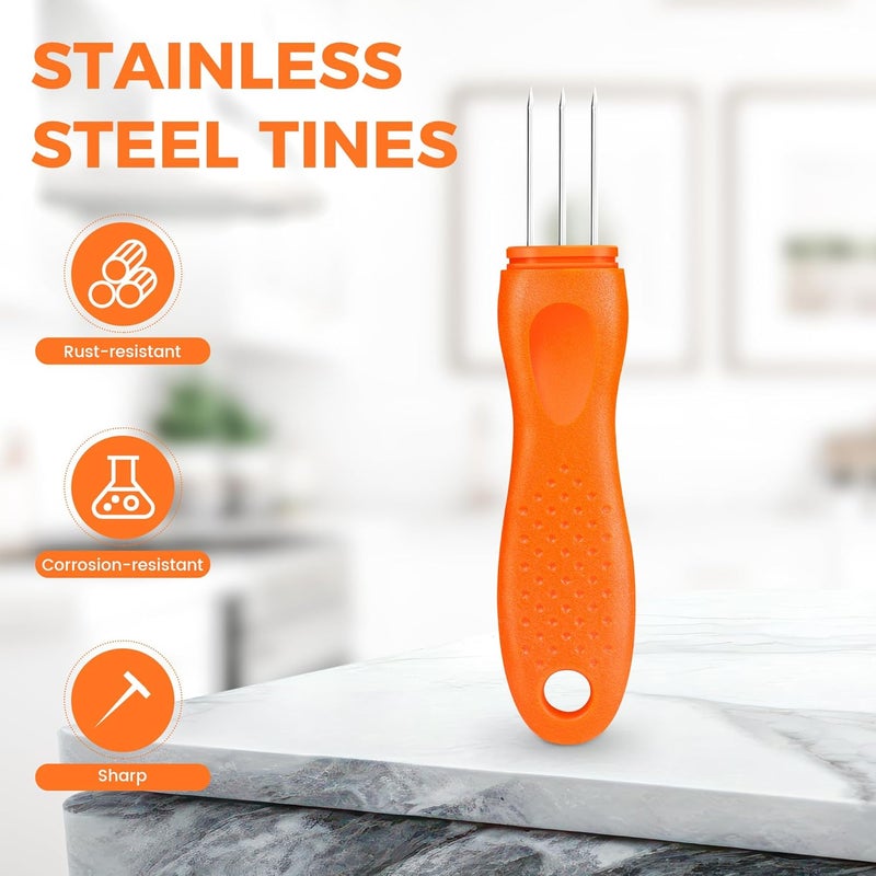 Wutfly 5.5 inch long 3 sharp prongs Sausage Pricker Tool - Image 3