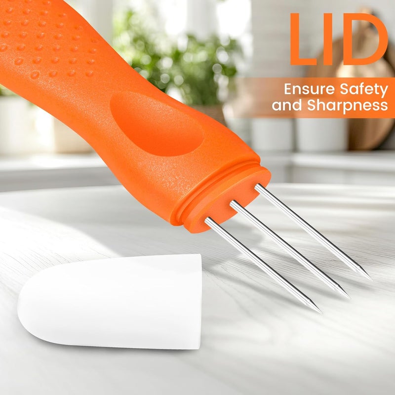 Wutfly 5.5 inch long 3 sharp prongs Sausage Pricker Tool - Image 5