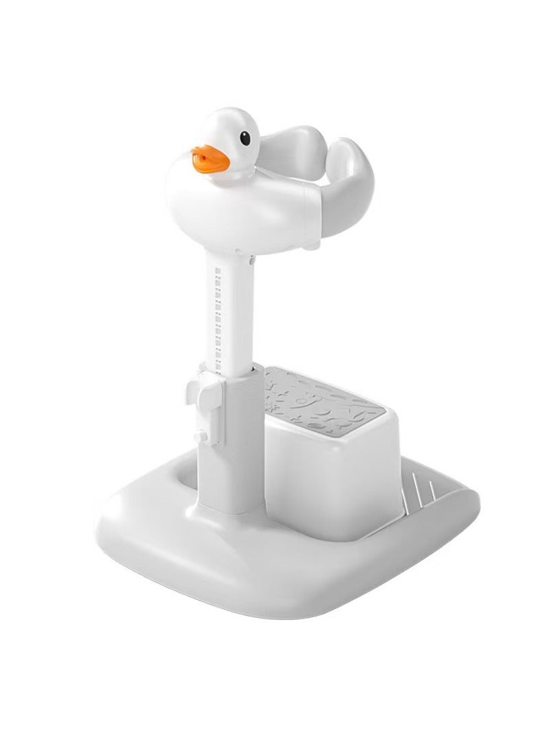 EXCLIFE Baby standing bathing table adjustable folding children's bathing artifact bath rack home non-slip children's bathing rack - Image 1