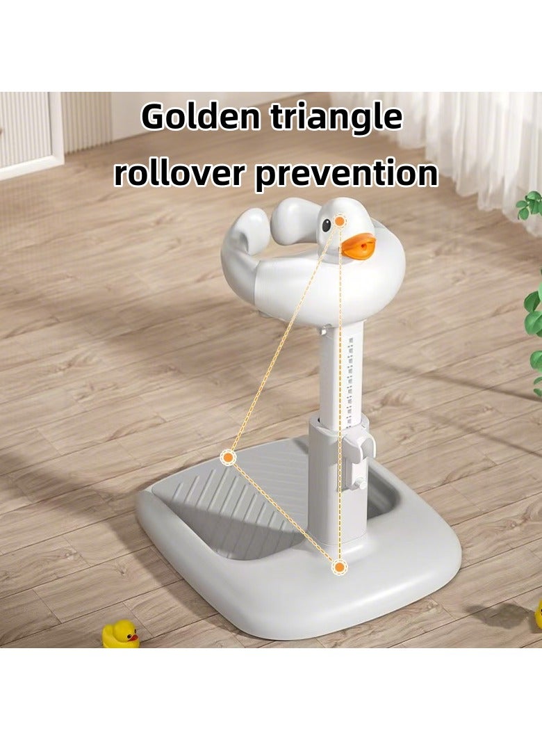 EXCLIFE Baby standing bathing table adjustable folding children's bathing artifact bath rack home non-slip children's bathing rack - Image 4
