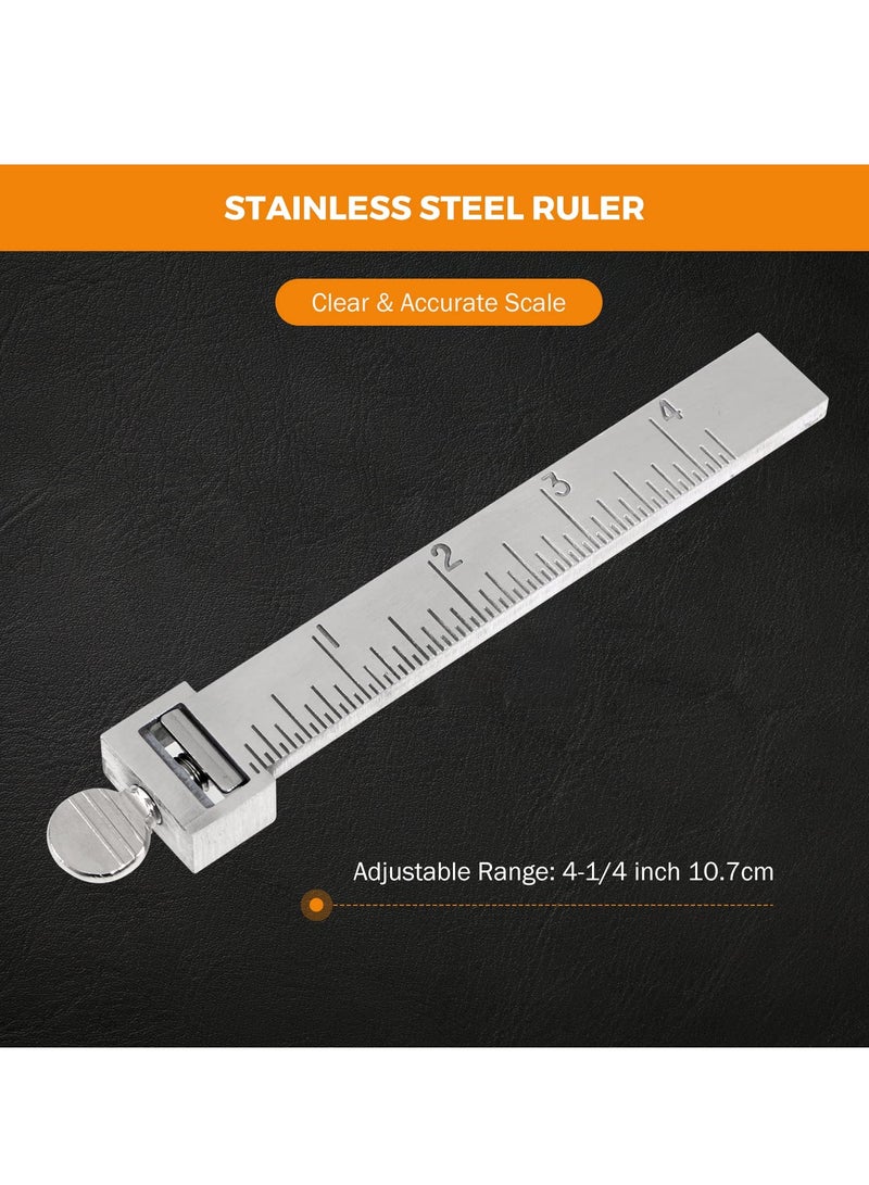 Leather Cutting Tool Leather Craft Cutter Knife Blade Tools for Bag Straps Leathercraft Accessories Cutting Tool for Belt Strip DIY Leather Cutting Device - Image 4