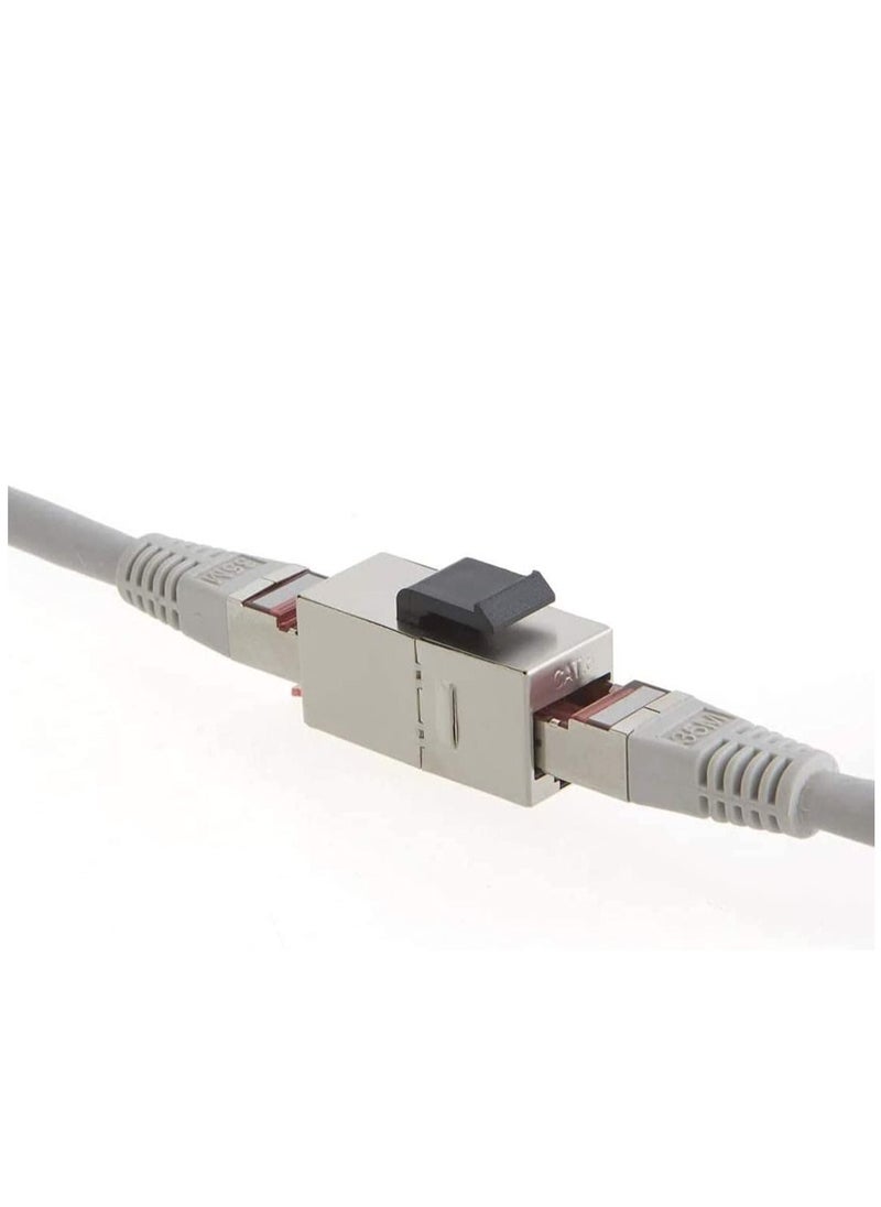 DKURVE - DKURVE® Ethernet CAT6 Keystone Coupler, FTP Shielded  (PACK OF 10) - Image 1
