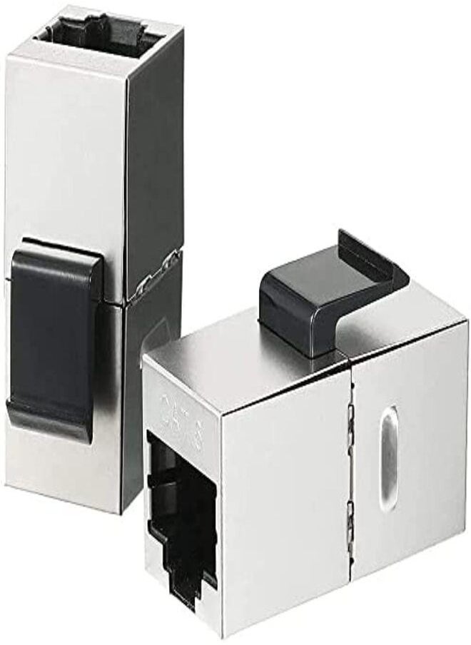 DKURVE - DKURVE® Ethernet CAT6 Keystone Coupler, FTP Shielded  (PACK OF 10) - Image 1