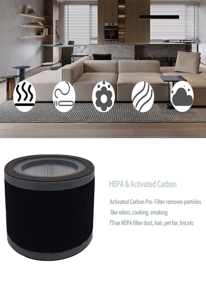 DAODEFUL FLT4200 filter for GermGuardian AC4200 Air Purifier Filter L HEPA Filter with H13 True HEPA, 2 Pack replacement ac4200w - Image 4