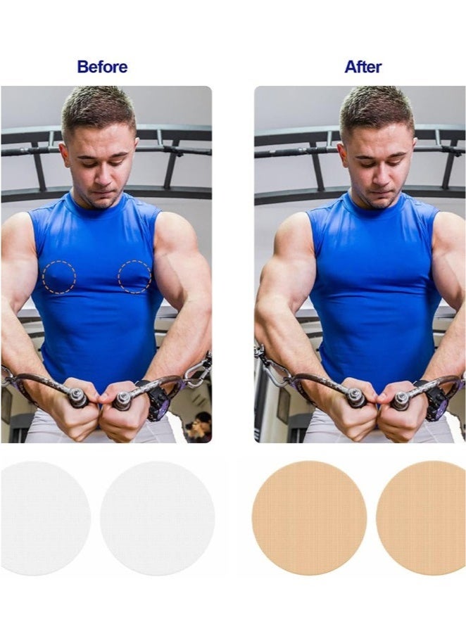 Generic 100-Pieces Disposable Self-adhesive Nipple Protection Stickers For Men  - Image 4