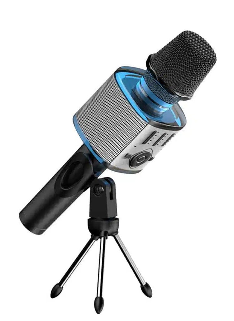 Yesido - YESIDO KR10 Wireless Bluetooth Microphone Cordless Handheld Karaoke Microphone Support TF Card - Image 1