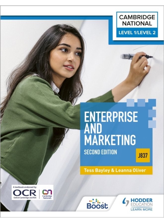Level 1 Level 2 Cambridge National in Enterprise Marketing J837 Second Edition - Paperback