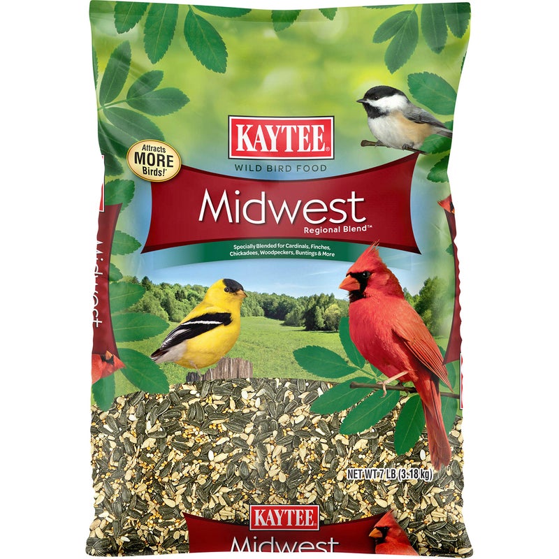 Kaytee Midwest Regional Wild Bird Food, 7 Pound - Image 1