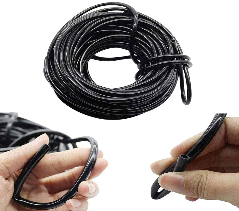 DIY Crafts 35mtr, 8/11 Pipe 8mm, Flexible Pipe Only Watering Tubing Hose Drip Pipe PVC Hose Irrigation System Watering Systems Greenhouse Lawn, Plants, Garden,Pati (35mtr, 8/11 Pipe 8mm) - Image 1