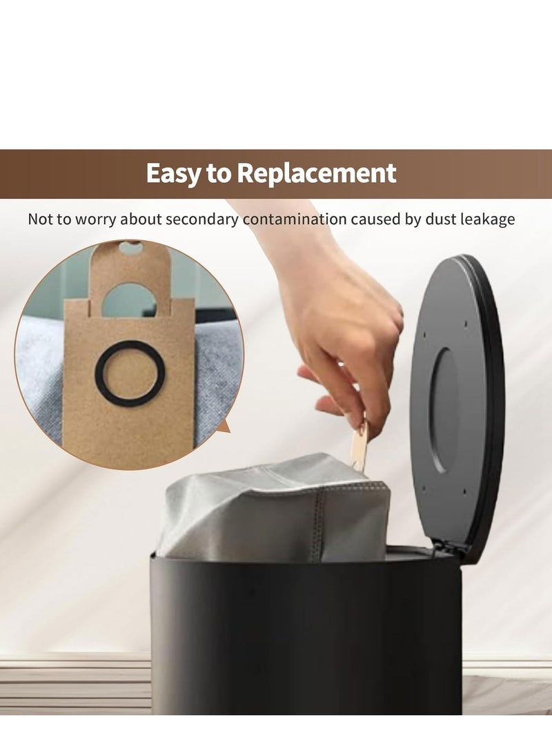 Peachjoy Replacement Dust Bags for Eufy RoboVac L35 Hybrid/L35 Hybrid+ LR30 Hybrid/LR30 Hybrid+ LR20, Auto-Empty Station, Vacuum Cleaner Automatic Airclean Dirt Disposal Bags Accessory Part (8 Packs) - Image 3