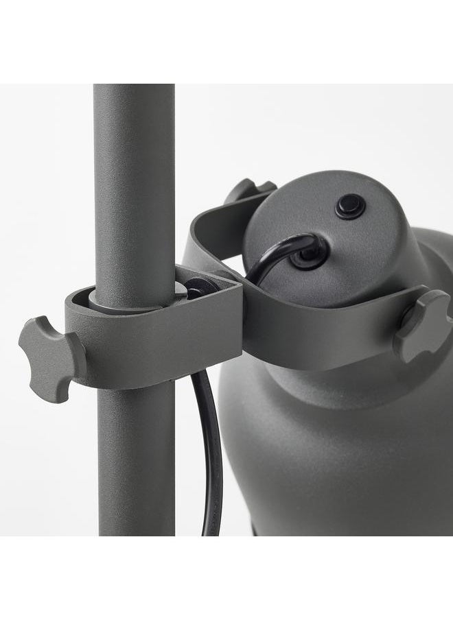 erorex Floor lamp with 3-spot, dark grey  - Image 4