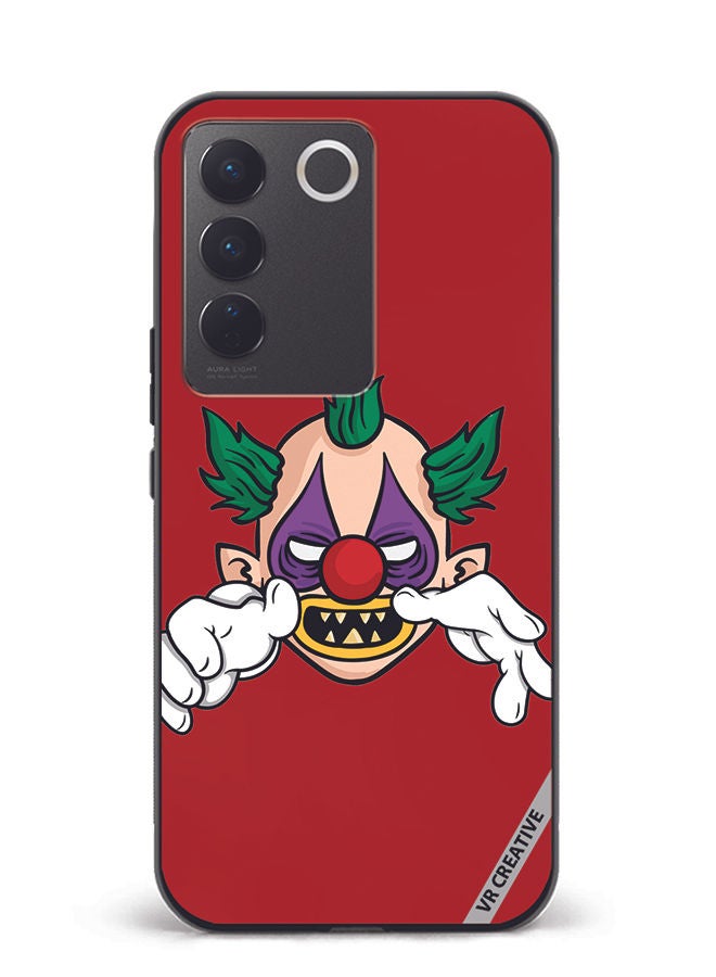 VR CREATIVE Protective Case Cover For Vivo V27e Joker Design Multicolour - Image 1
