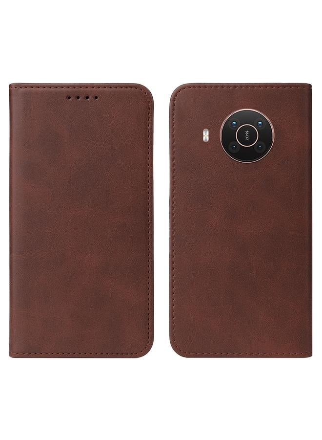 S-TOP Case For Nokia X20 / X10 Magnetic Closure Leather Phone Case - Image 2