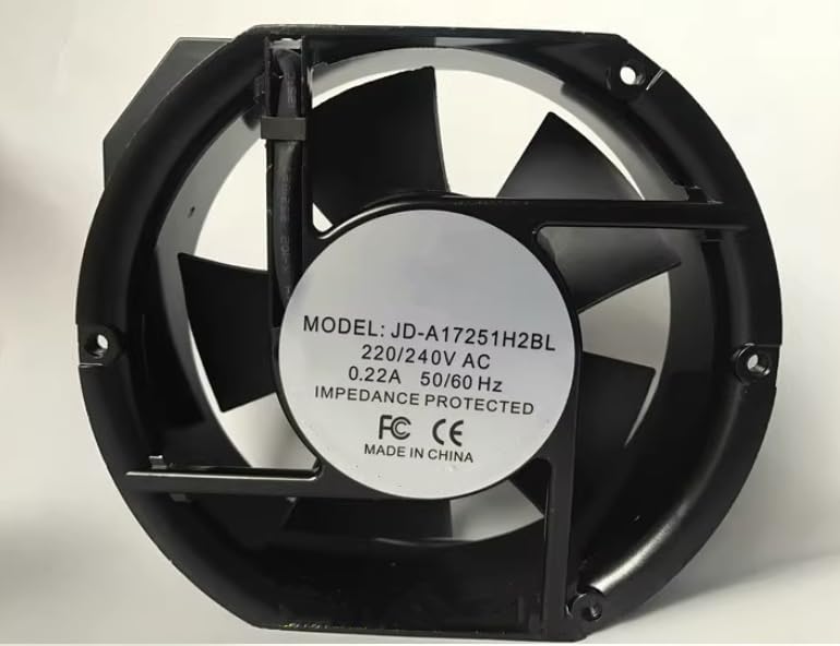 JD-A17251H2BL AC 220/240V 0.22A 50/60Hz مروحة تبريد - Image 1
