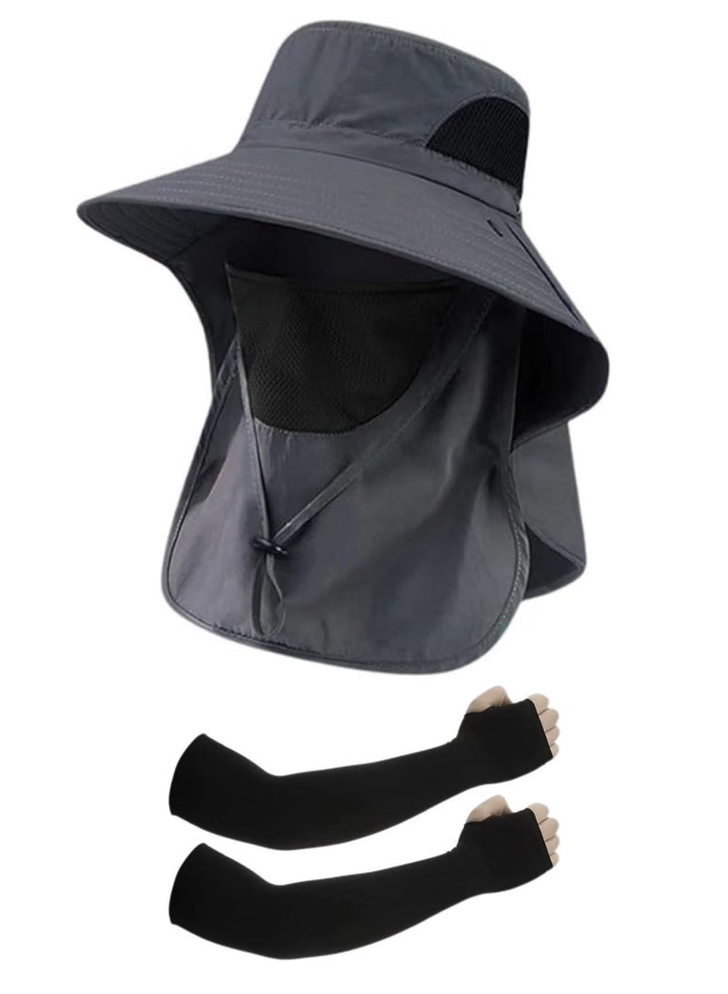 DIOTTI Sun Hats for Men Women Fishing Hat  Wide Brim Bucket Hats - Image 1