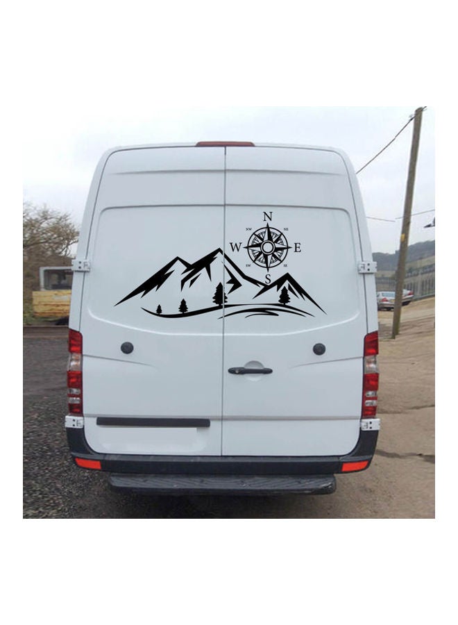 نيبمينينت طقم ملصقات بتصميم بوصلة للتنقل مكون من قطعتين - Image 5