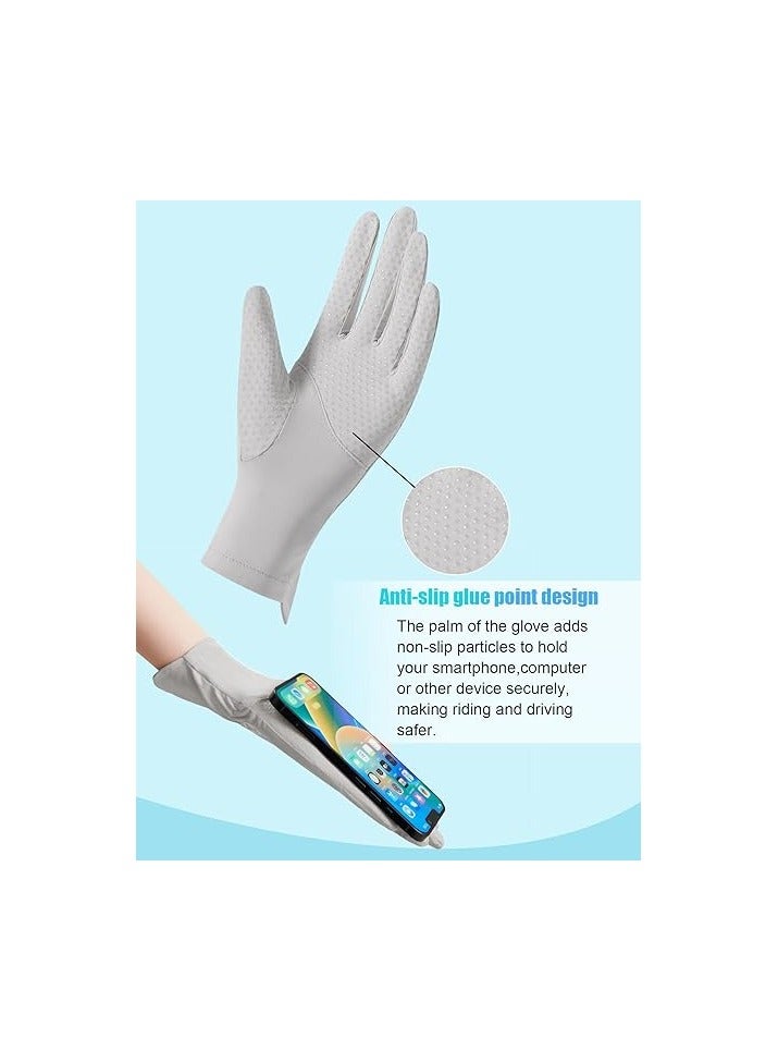 Women UV Sun Protection Gloves Breathable Full Finger Gloves - Image 5