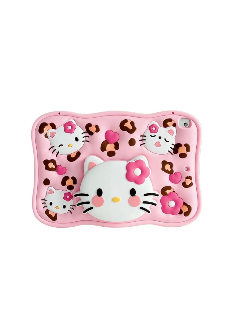 general Cute Cartoon Silicone Case for iPad 9th Generation/8th Generation/7th Generation (10.2 inch, 2021/2020/2019) with Stand Shoulder Strap, Soft Eco-friendly Case - Image 2