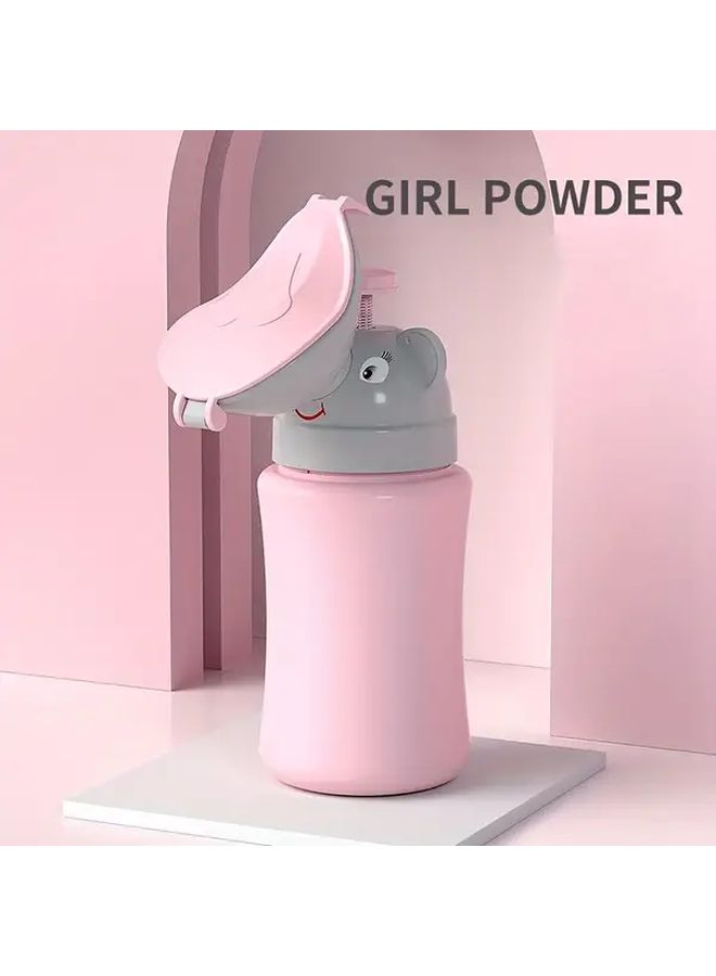 Leak Proof Potty Training Toilet With Soft Cushion In Pink Easy Clean Portable Design - Image 5