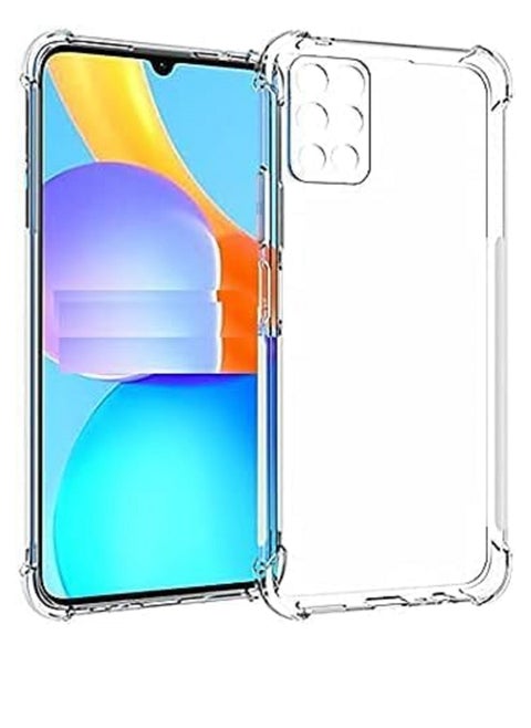 High Quality Silicone Armor Clear Case Cover with Camera Protection Compatible with Infinix Note 10 Pro