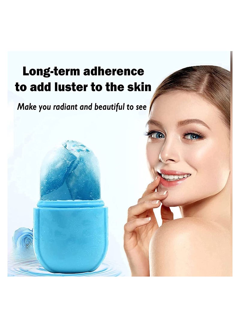 ORiTi 1PC set Ice Face Roller 2022 & Face Mask cover, Facial Beauty Ice Roller Skin Care Tools, Skin Care Products-For Face & Eyes, Remove Fine Lines, Shrink Pores, Reduce Acne, Lubricate the Skin  - Image 3