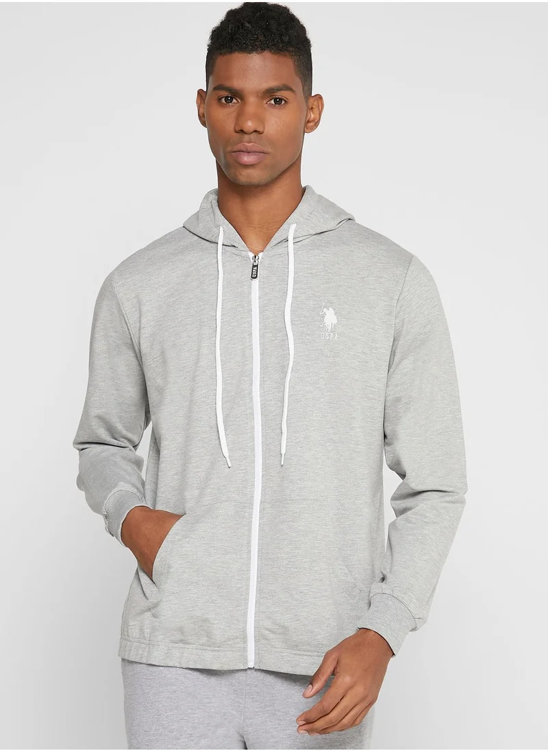 U.S. Polo Assn. Logo Hoodie