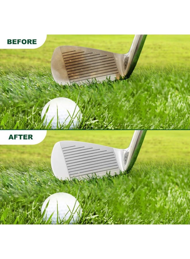 ZOXY Golf Club Polishing Kit, Clean, Polish, and Restore Irons, Drivers, Putters-Golf Club Cleaning Kit with Golf Club Polish, Golf Club Cleaner, Golf Grip Solvent - Image 3