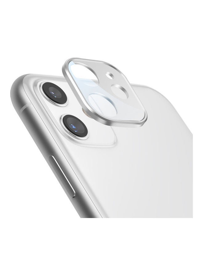 NIBEMINENT Camera Lens Protector For Apple iPhone 11/11 Pro/11 Pro Max Silver - Image 1