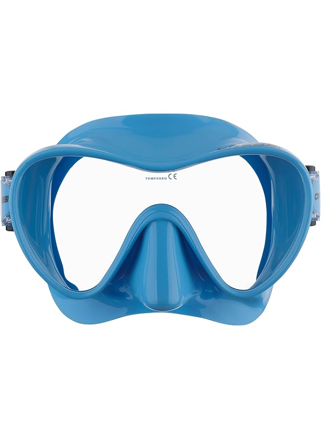 Cressi F1 Frameless Mask F1 or Combo Set Frameless Mask + Snorkel Dry for Diving and Snorkelling One Size Unisex - Image 3