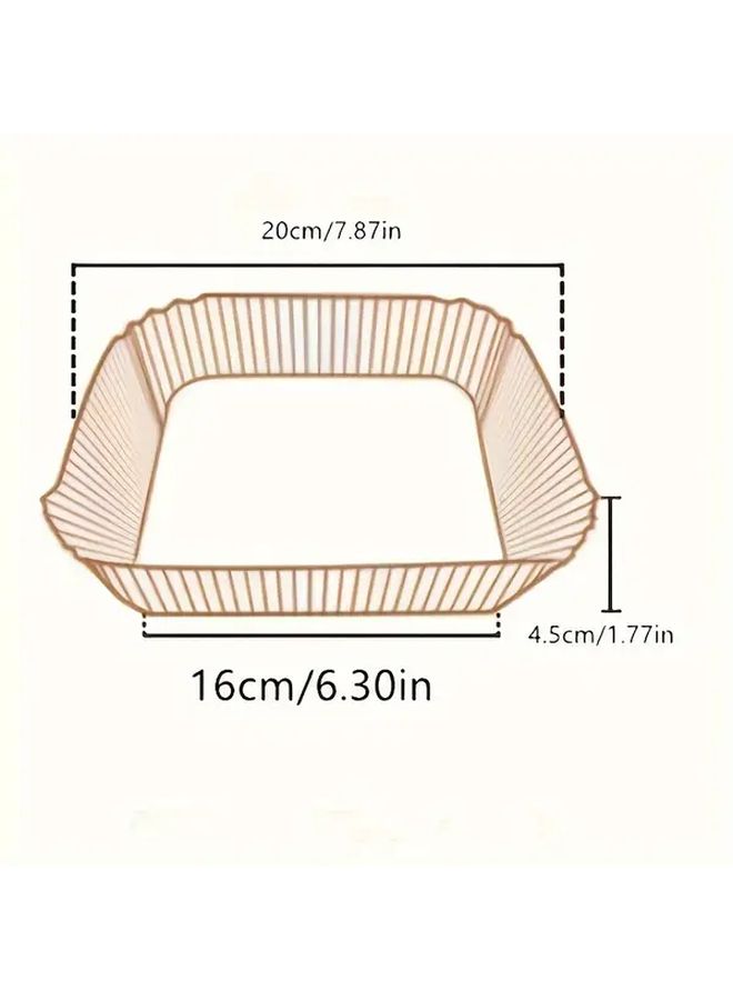 100 Pcs Non Stick Air Fryer Liners Oil Resistant Pre Cut Square Sheets For Easy Cleanup - Image 2