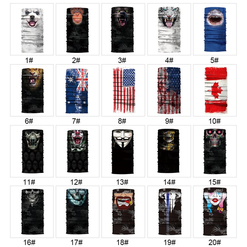 Breathable Fabric Multifunctional Mask - Fast Drying Comfort Reusable Headband for Outdoor Sports & Daily Wear - Image 4