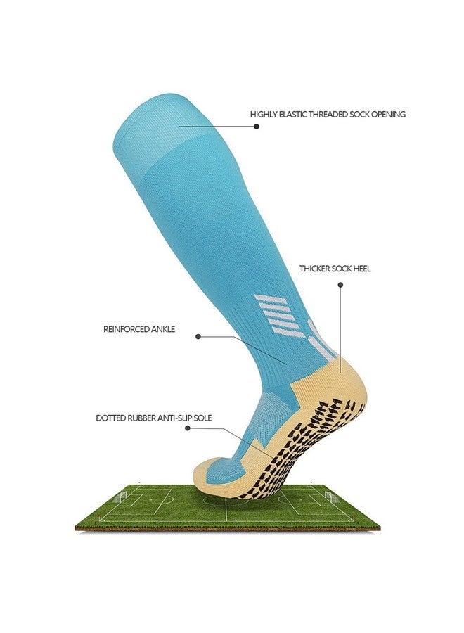 Beauenty 1 Pair Football socks sports over the knee socks compression compression sports socks over the knee men and women running training football thick protect socks - Image 5