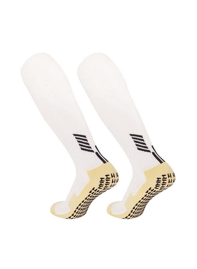 Beauenty 1 Pair Football socks sports over the knee socks compression compression sports socks over the knee men and women running training football thick protect socks - Image 1