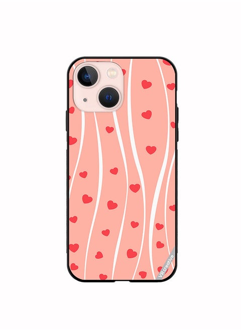 Protective Case Cover For Apple iPhone 13 Mix Pattern Design Multicolour