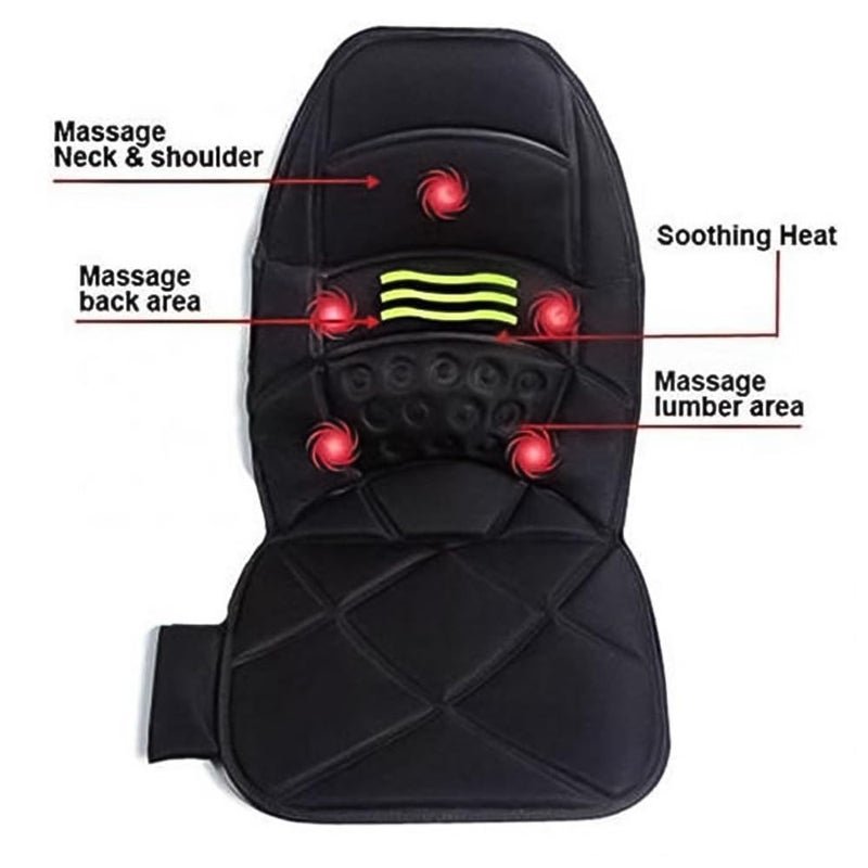 Portable Massage Chair with 5 Motors - Enjoy a Complete and Comfortable Massage for Back and Shoulders Generic - Image 2