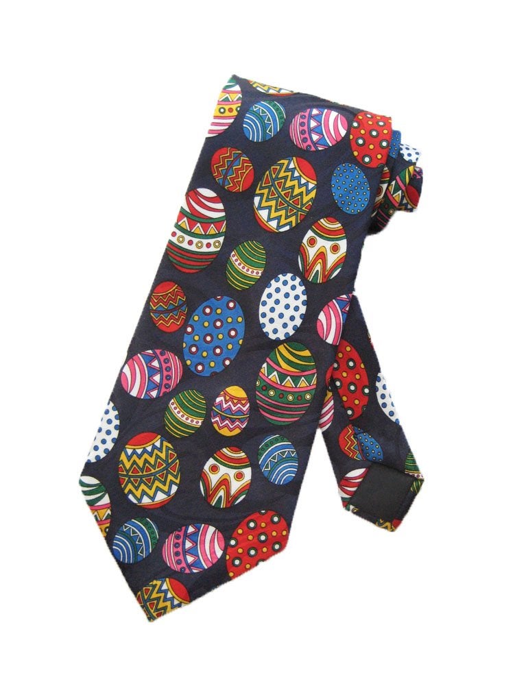 Three Rooker Easter Eggs All Over New Novelty Necktie Tie - Image 5