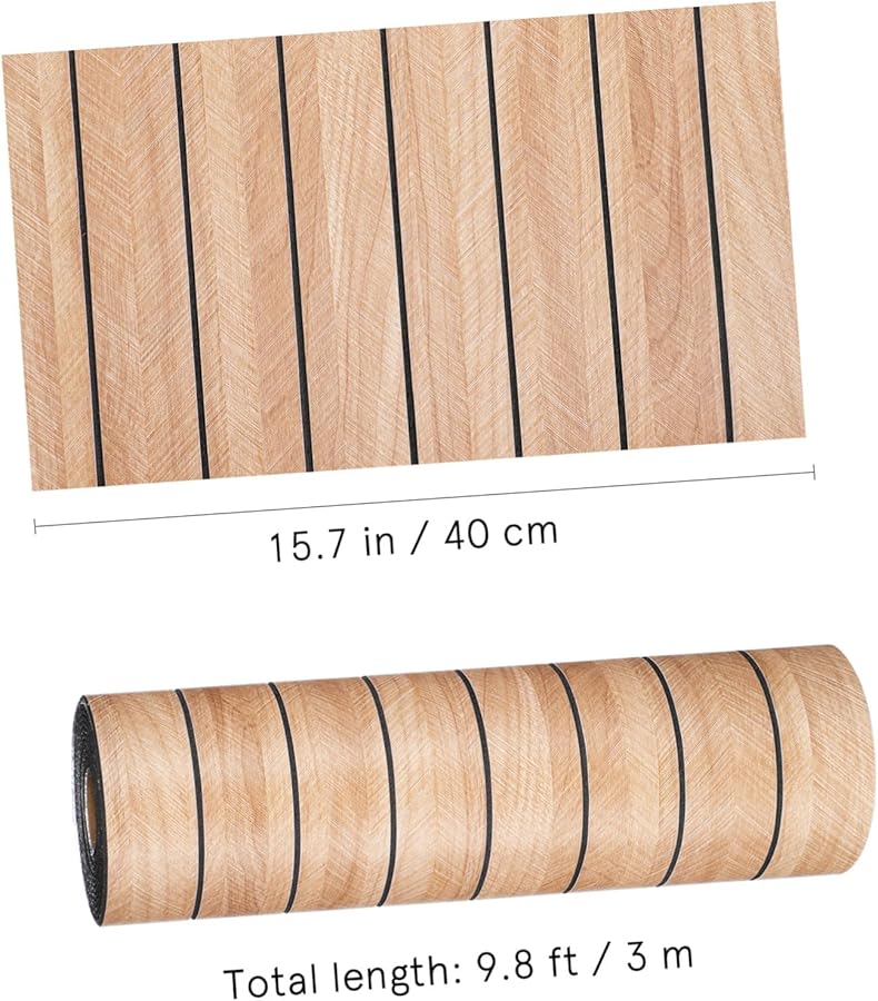 لوح حائط سميك ذاتي اللصق بقشرة خشبية قابلة للتقشير لتزيين الديكور الداخلي للمعيشة والمكاتب - Image 3