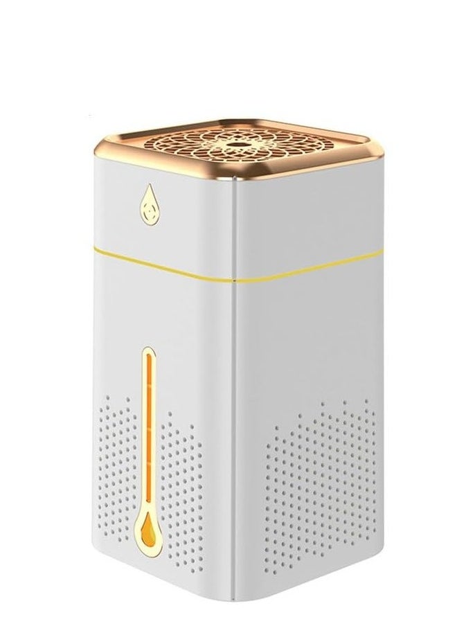 Generic Holizon Ultra Quiet Auto Shut Off 1L Ice Mist Humidifier Square, White  - Image 1