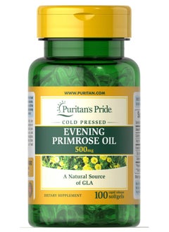 Puritan's Pride Evening Primrose Oil 500 Mg 100 Tablets 