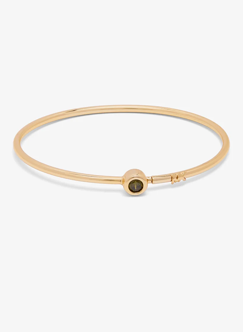 Michael Kors MKJ8657710 Round Solitaire Wire Bracelet Jewellery