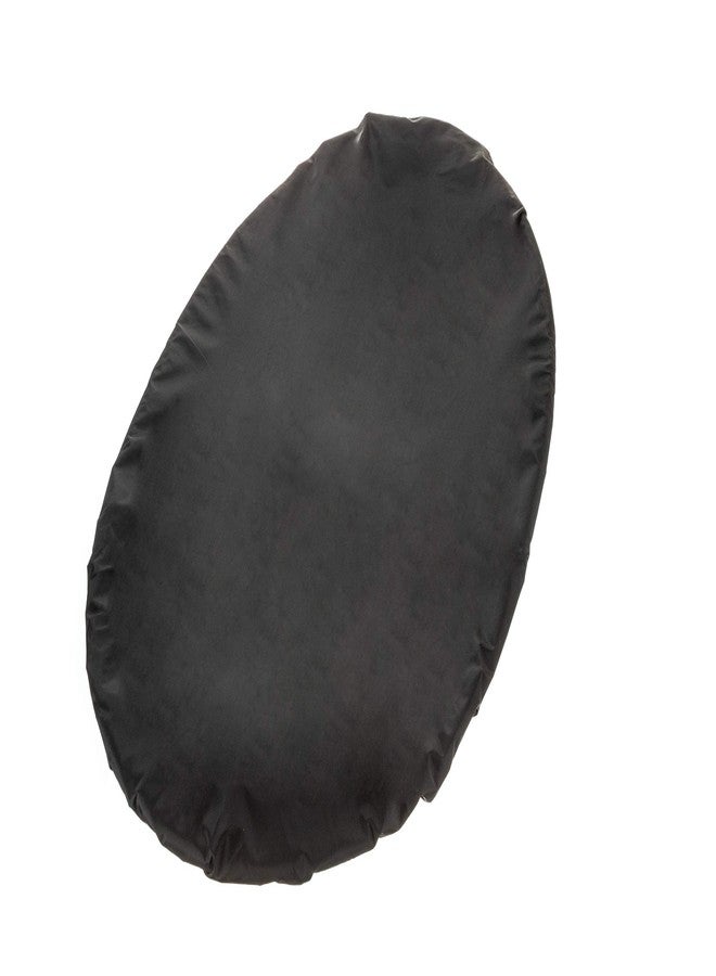 attwood 11775-5 Universal Kayak Cockpit Cover with Clips - Black Nylon, One Size - Image 2