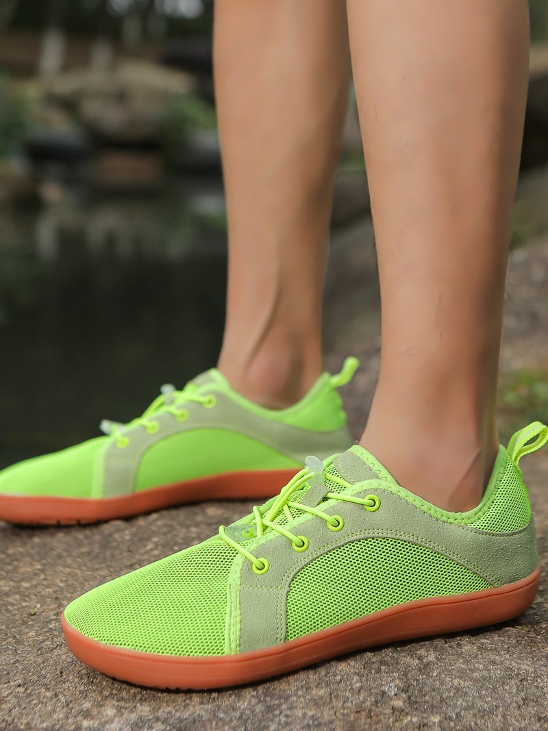 أحذية برباط واسع للأصابع، أحذية كاجوال، نعل ناعم، غير قابلة للانزلاق، مريحة وقابلة للتنفس، أحذية رياضية للدراجات واللياقة البدنية للرجال والنساء - Image 3