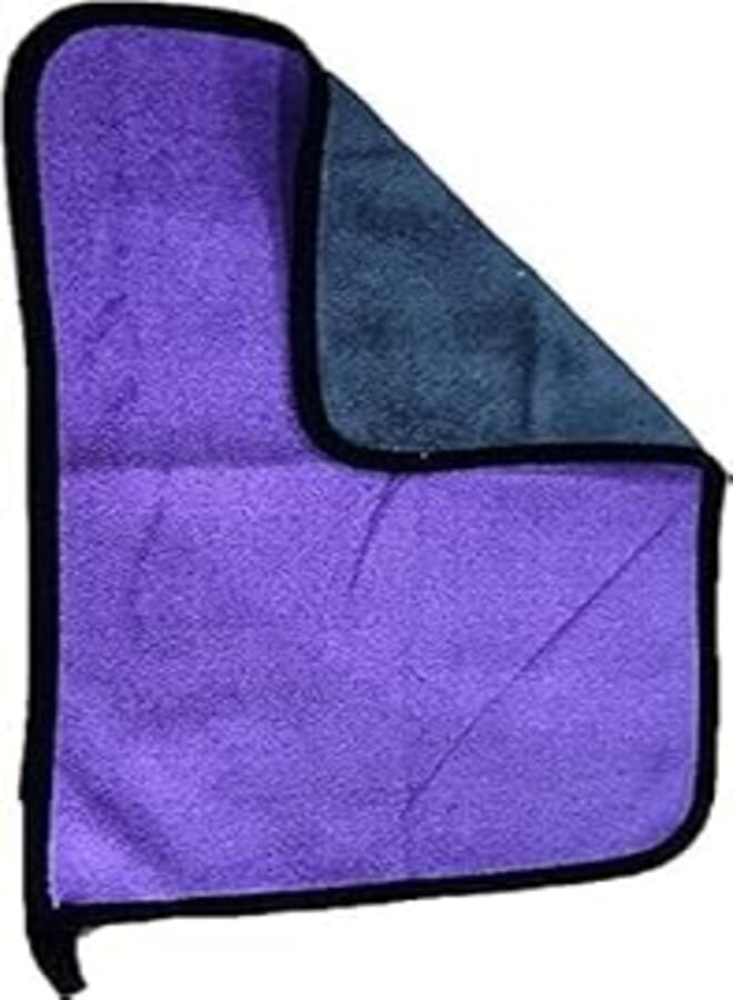 Generic ShowTop Car Drying Towel, Premium Microfiber Cleaning Cloth, Super Absorbent Car Drying Towel, Suitable for Car/Windows/Screen/Kitchen - 30x40cm (Mauve)