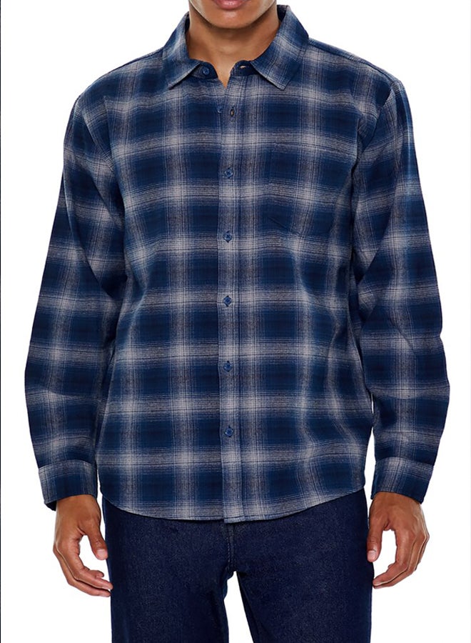 FOREVER 21 Plaid Flannel Shirt - Image 1