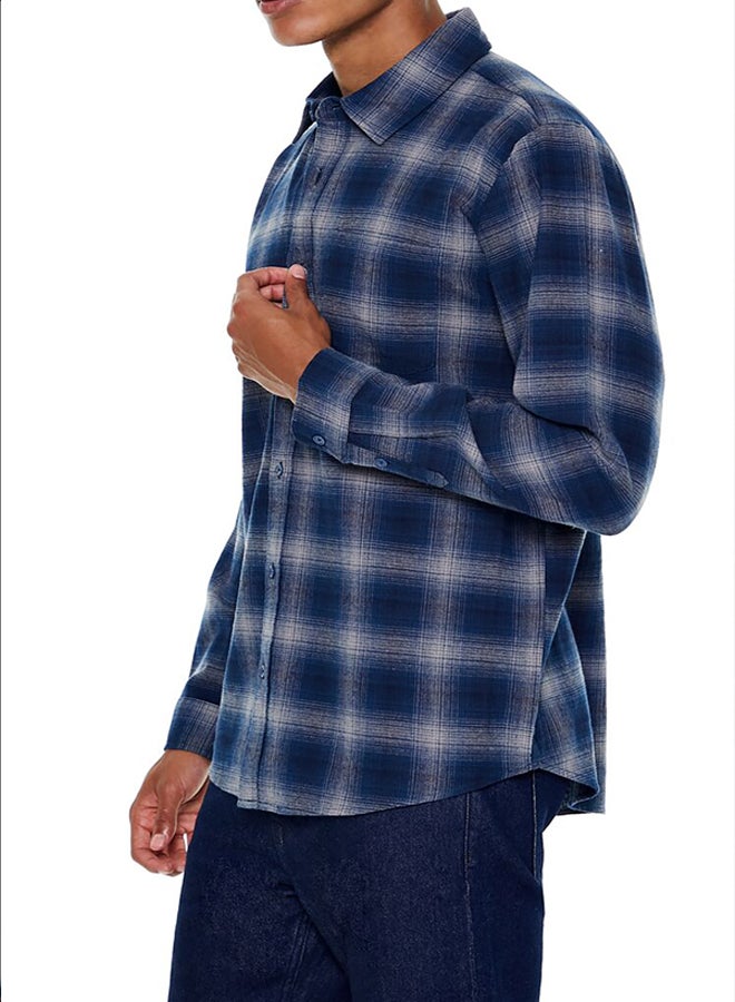 FOREVER 21 Plaid Flannel Shirt - Image 4