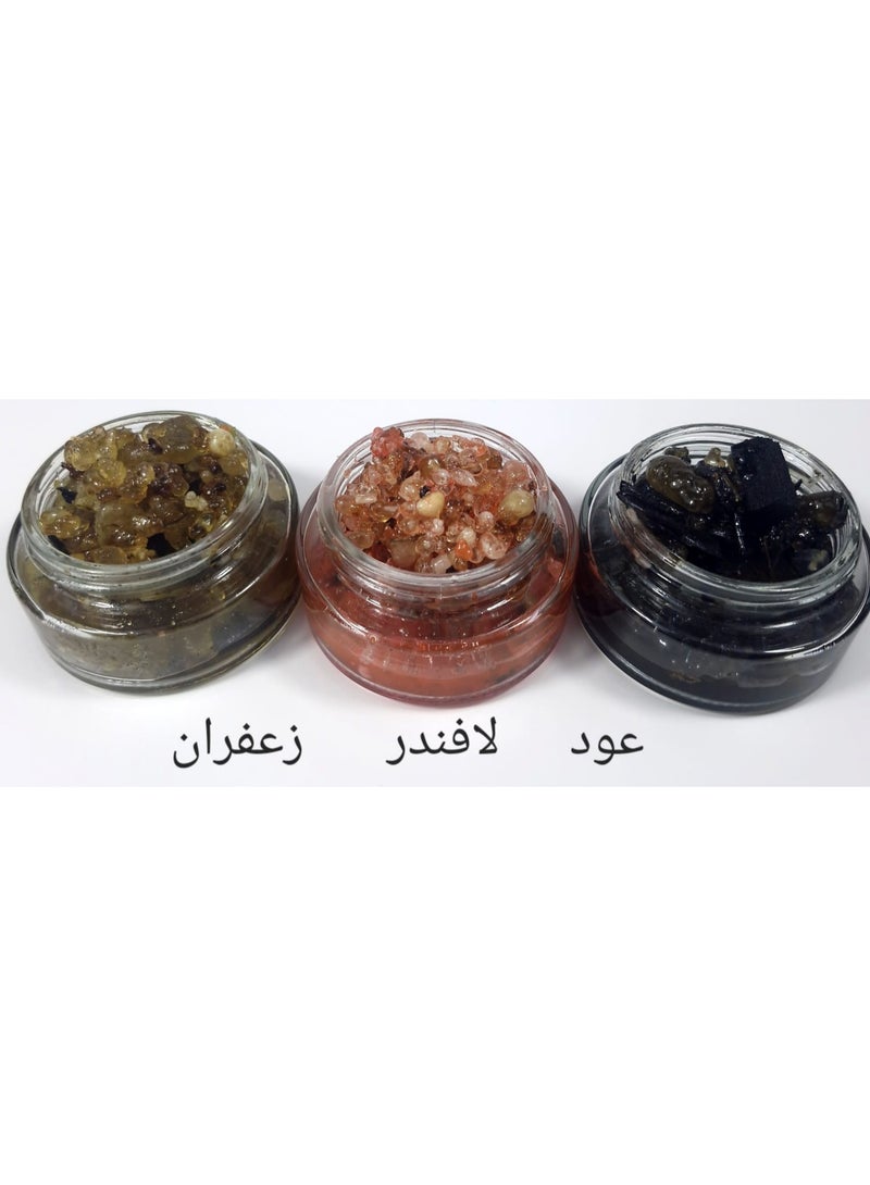 Omani Frankincense Infused (Oud/Saffron/Lavender)180g - Image 4