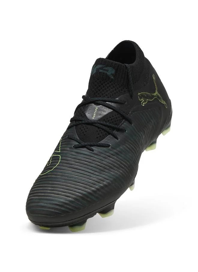 Puma Black / Fizzy Light / Green Terrain Future 8 Ultimate FG Football Boots Unisex for Men | Best Price UAE